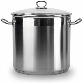 10 Litre Stock Pot With Glass Lid