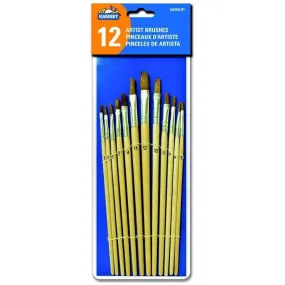 12 Artists Brushes