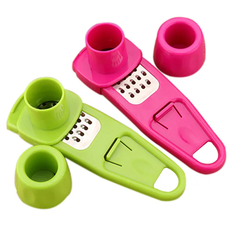 14*4cm MultiFunctional Ginger Garlic Grinding Grater Planer Slicer