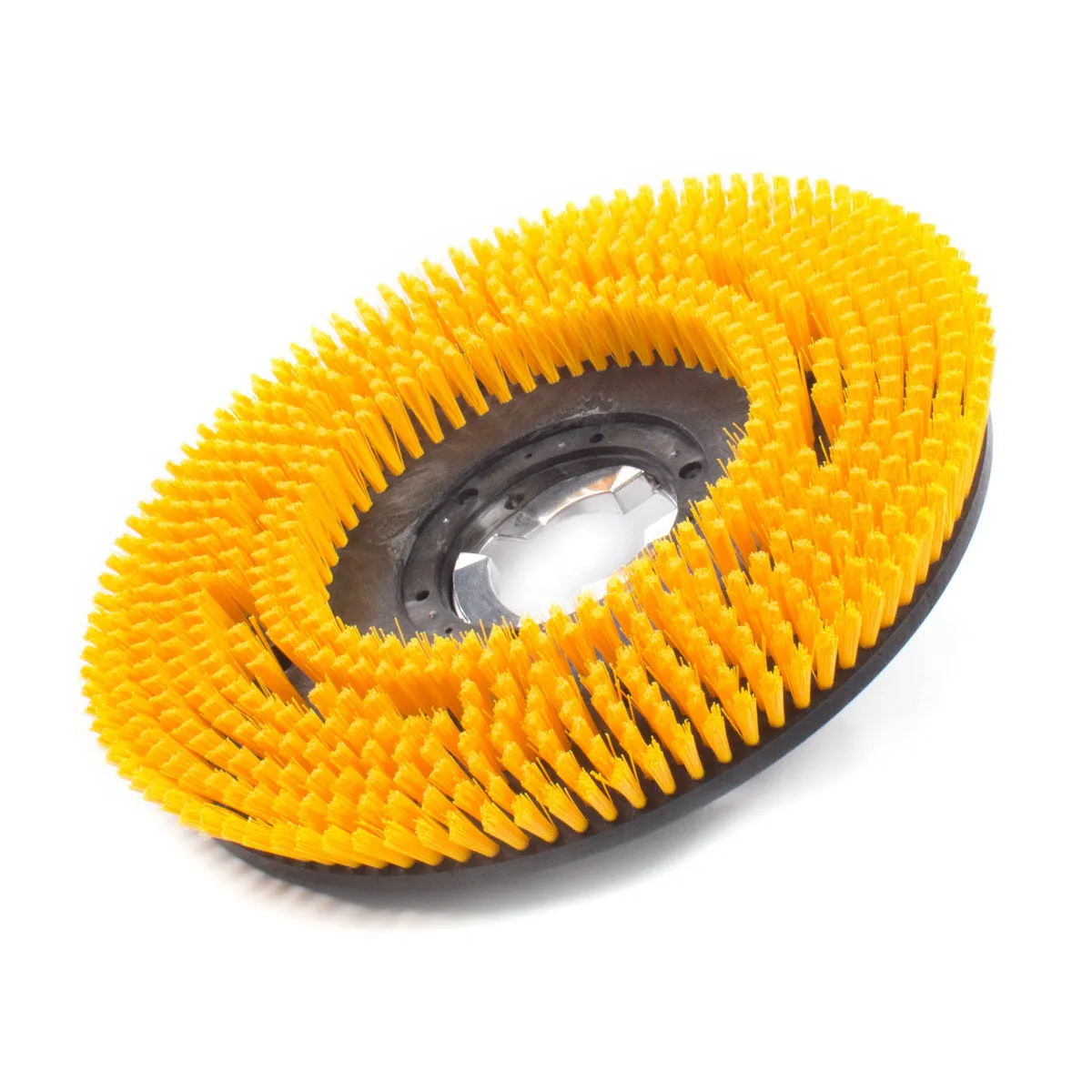 20" Poly Floor Scrubbing Brush for Floor Buffers (18" Actual Diameter)