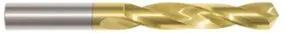 450-102656A: 0.2656 (17/64), Jobber Length Carbide Twist Drill- 118 deg, TiN, USA