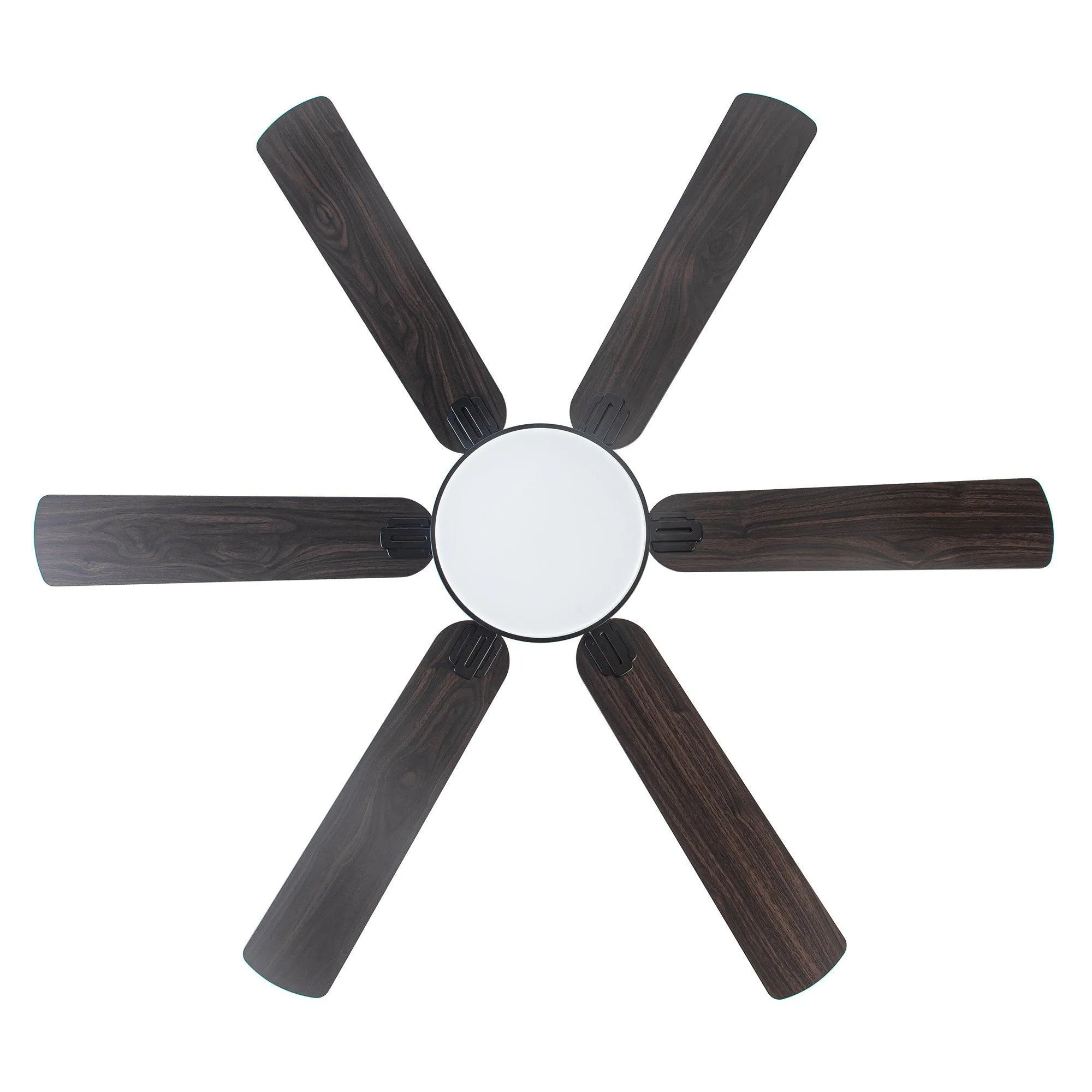 60" Industrial DC Motor Downrod Mount Reversible Ceiling Fan with Lighting and Remote Control