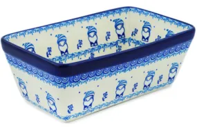 8" Loaf Pan 8" - Blue Gnome