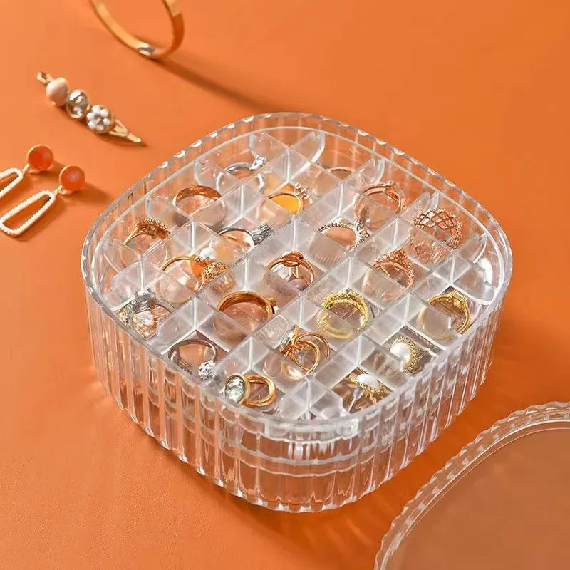 Acrylic 3 Layer Jewelry Box