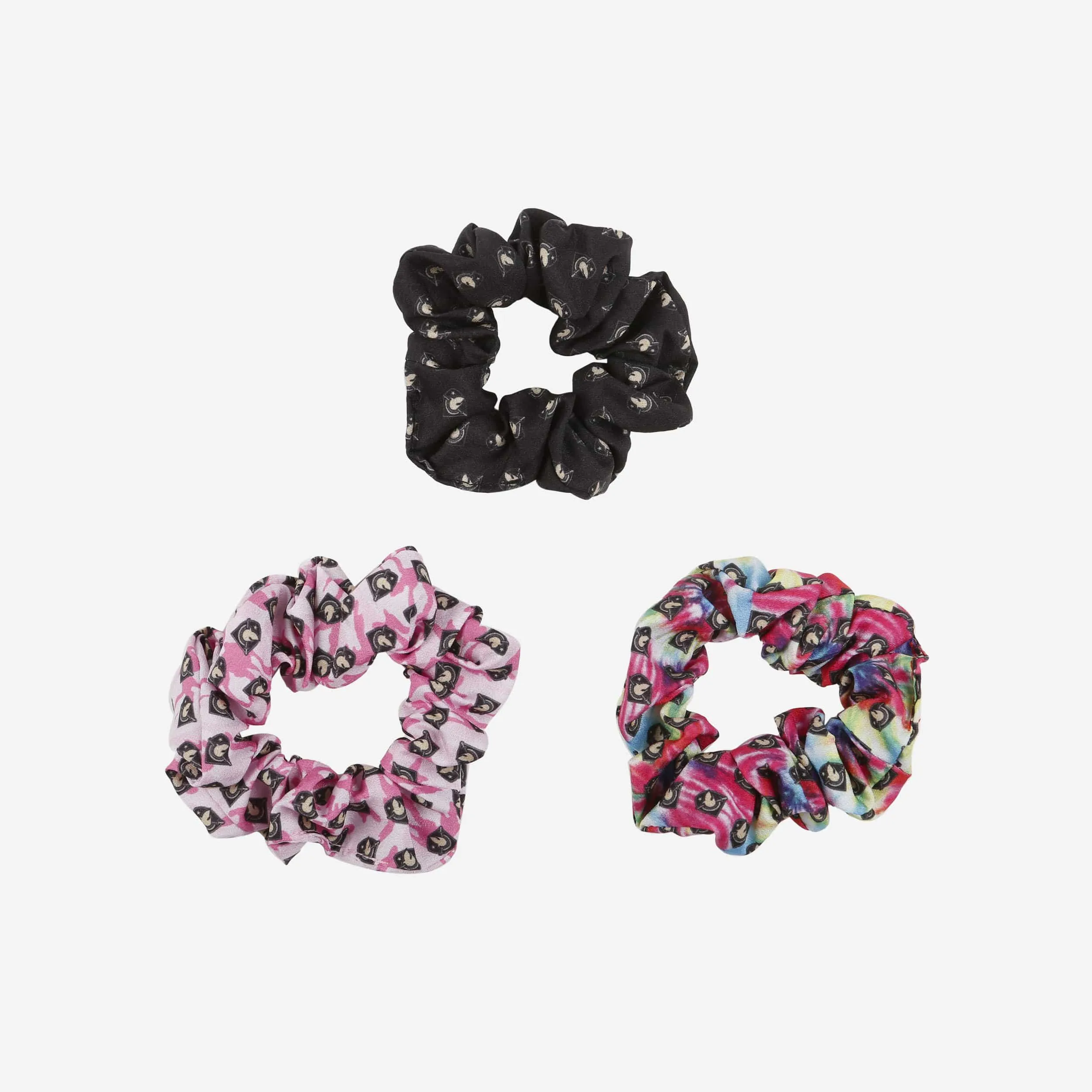 Army Black Knights Mini Print 3 Pack Scrunchies