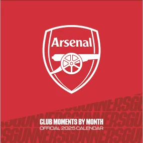 Arsenal Wall 2025 Calendar