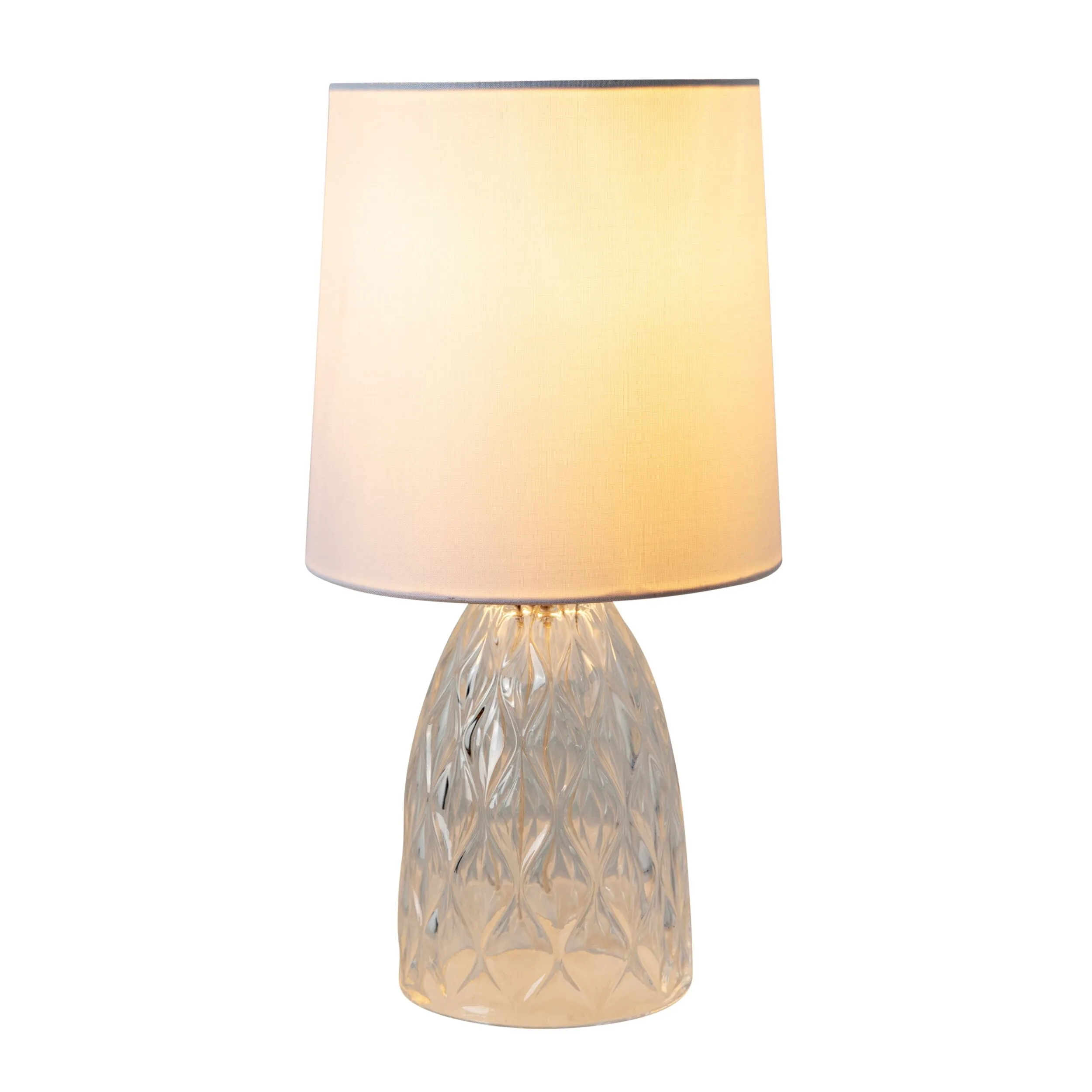 Ava Glass Table Lamp 32cm