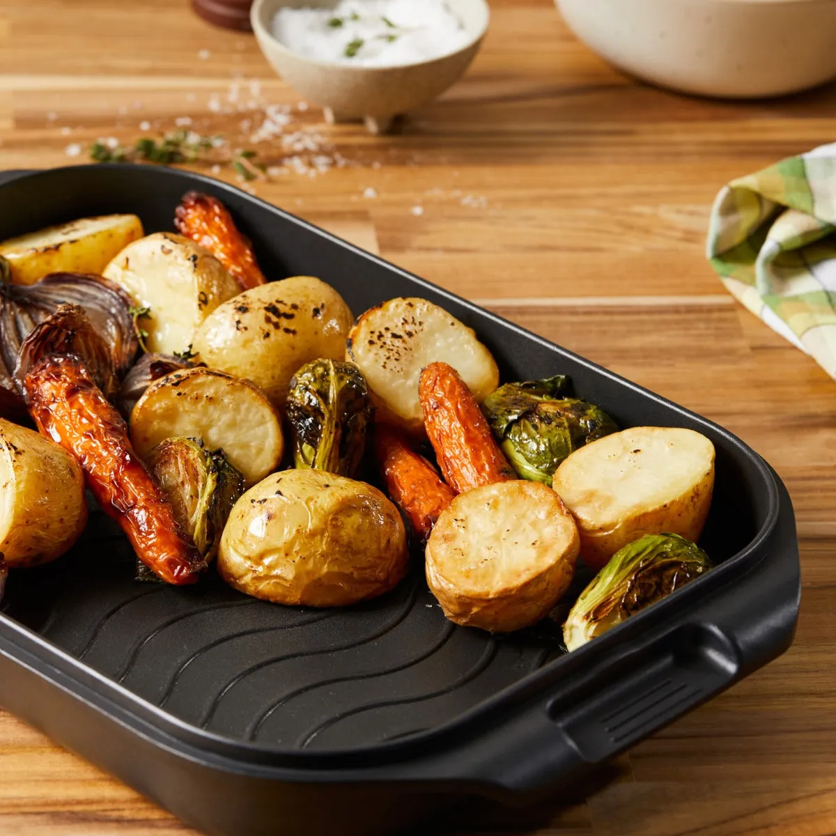 Baccarat iD3 Non-Stick Roast & Grill Multi Pan 34 x 24cm