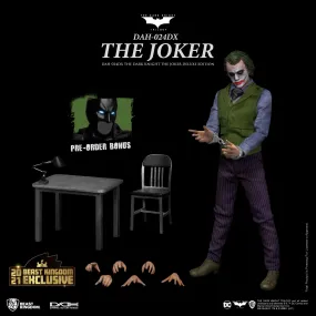 Beast Kingdom DAH-024DX DC Batman The Dark Knight: The Joker Deluxe Edition Dynamic 8ction Heroes Action Figure