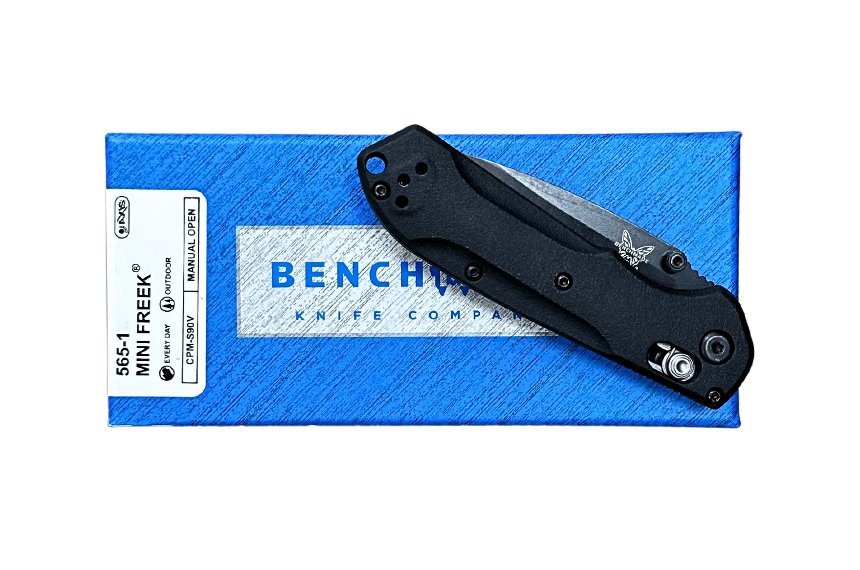 Benchmade 565-1 Mini Freek® Folding Knife with CPM-S90V Blade and Carbon Fiber Handles