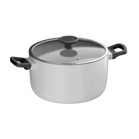 BergHOFF Leo Glints Nonstick Recycled Aluminum Stockpot 9.5", 5.9qt. With Glass Lid