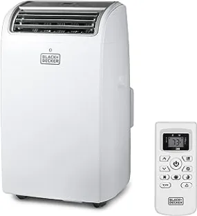 Black   Decker 14k BTU Portable A/C Unit