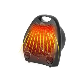 Black Decker Bhd101b 1500-Watt Personal Desktop Heater 8.4 Inches X 5.2 Inches X 10 Inches Black BHD101B - BLACK ONE SIZE