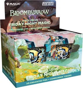 Bloomburrow - Pinfinity Friday Night Magic AR-Enhanced Pin   Commander Token Display