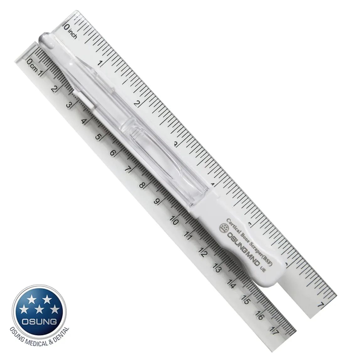 Bone Graft Harvester Sterile Cortical Bone Scrapers (10 Pack) Osung -BSF