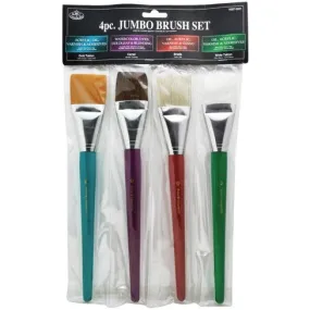 Brush Jumbo 2" Flat [PK-4]