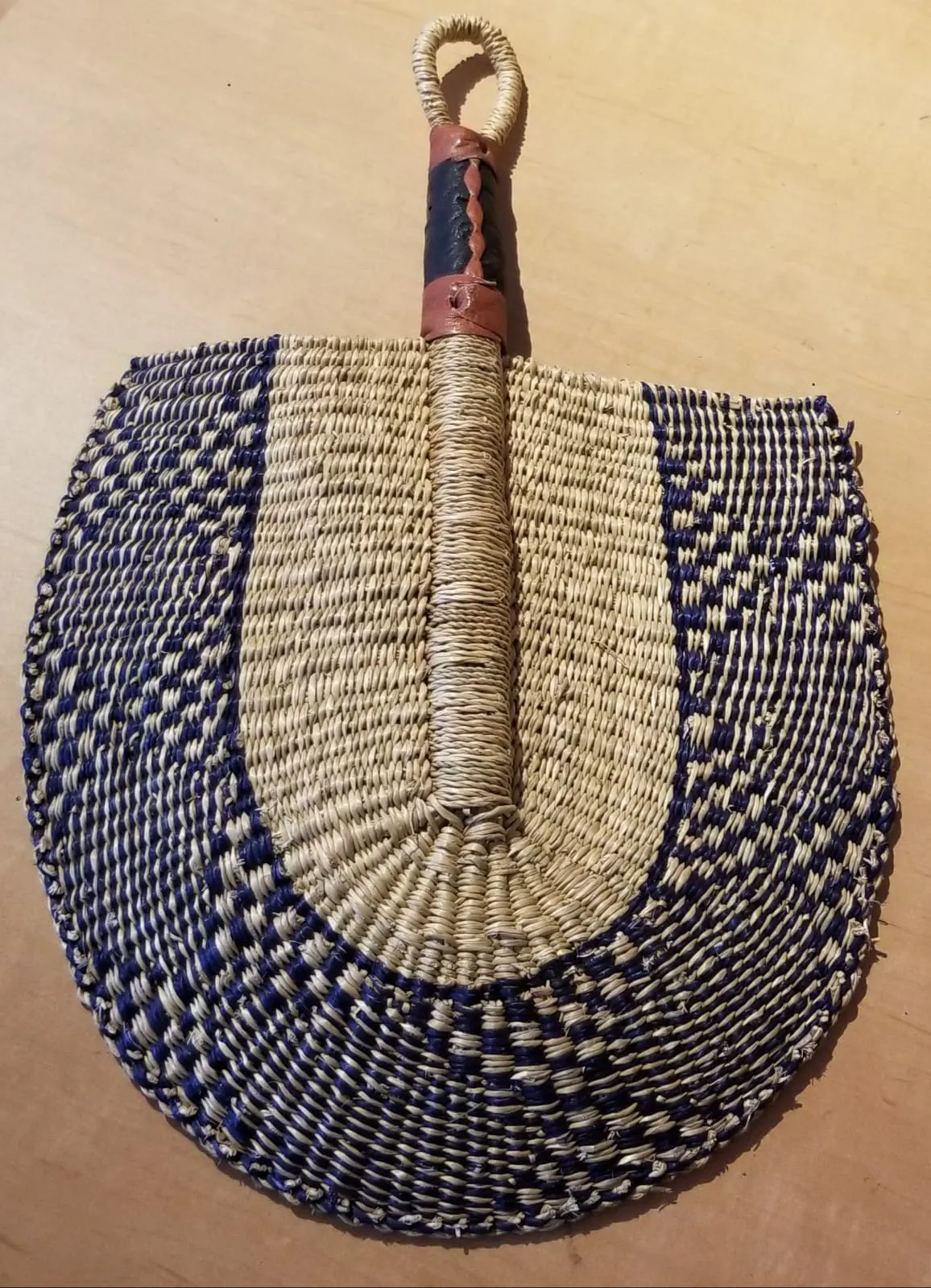 Burkina Faso Hand Woven Bolga Fan