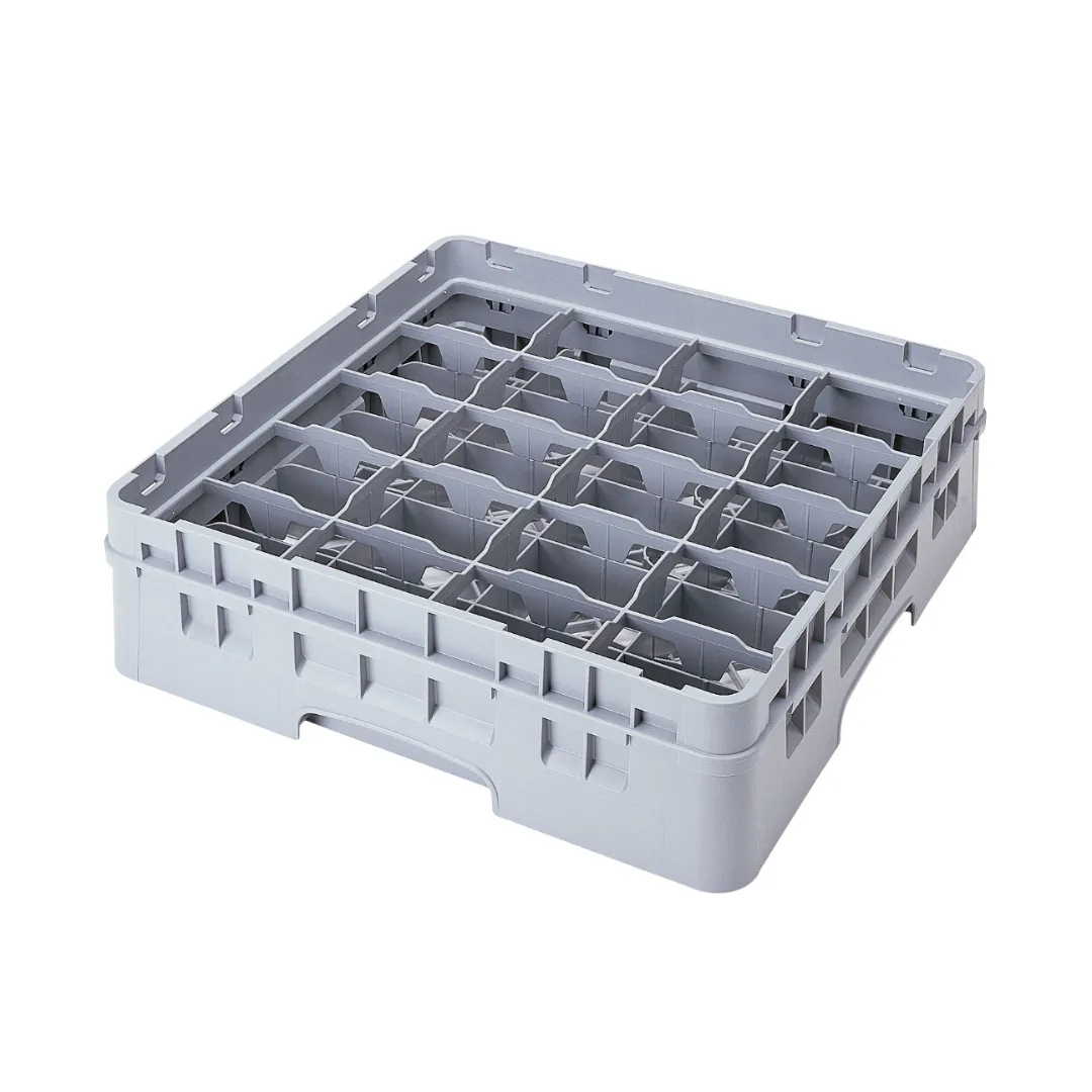 Cambro 20C414151 Camrack Cup Rack with 20 Compartments, Grey