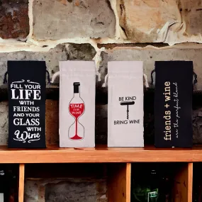 Canvas Wine Bags