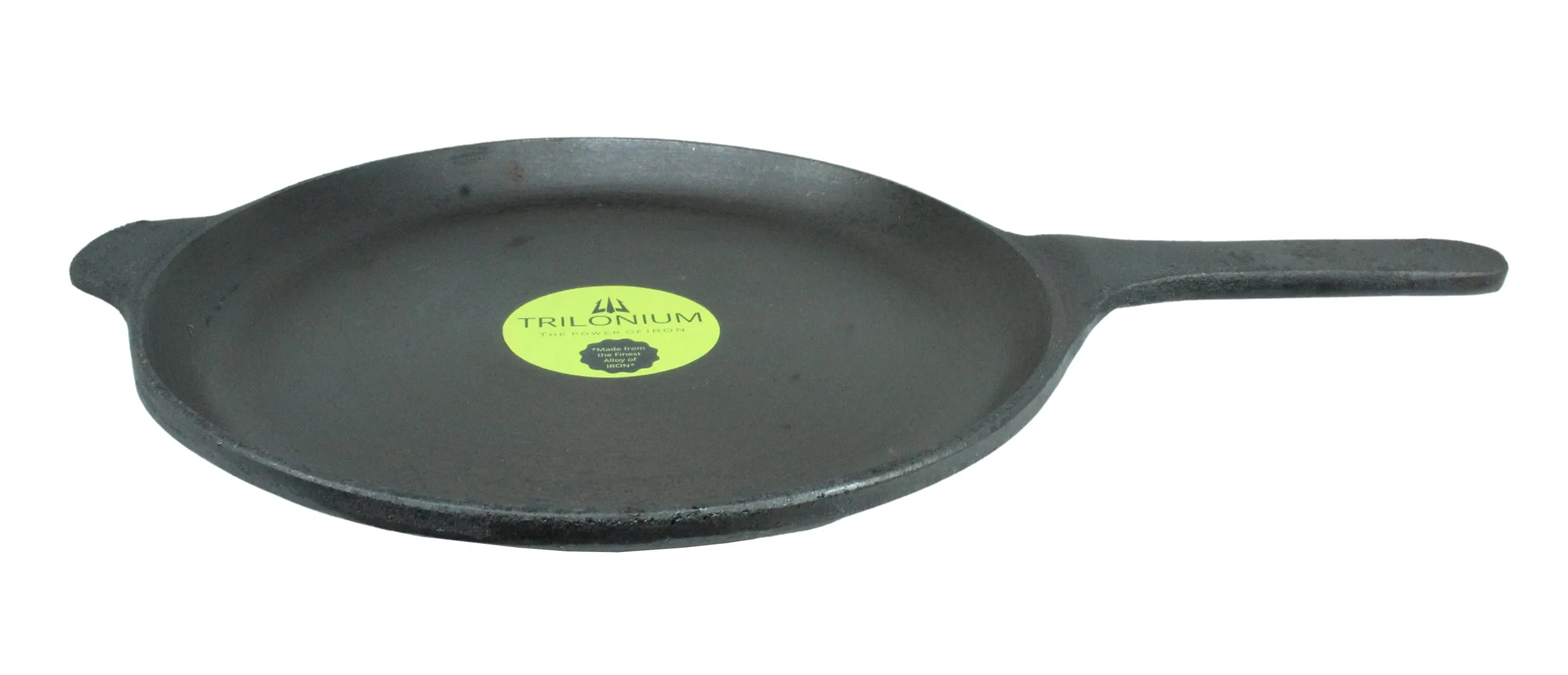 Cast Iron Skillet | Shallow Fry Pan | Omlete Pan | Pre-Seasoned | 25cm | 1.69 Kgs | Induction Compatible