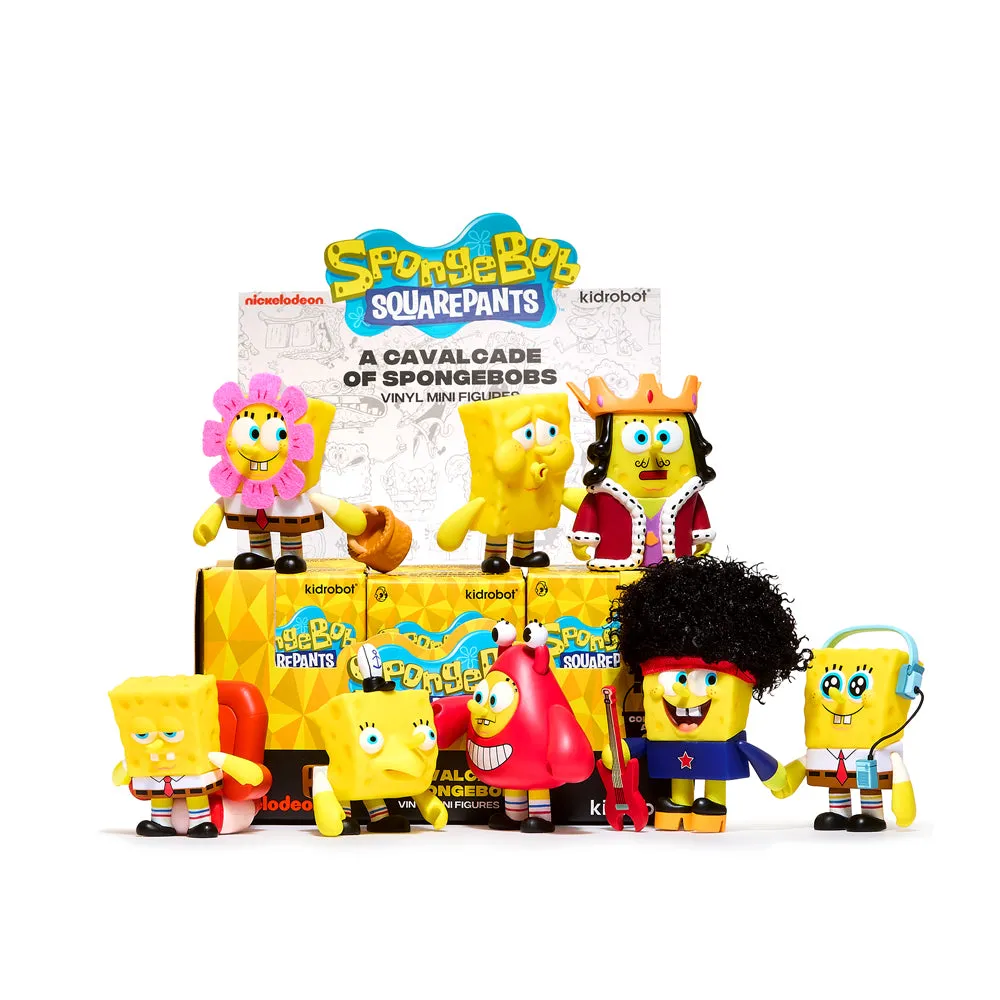 Cavalcade of SpongeBob SquarePants 3" Vinyl Mini Figures