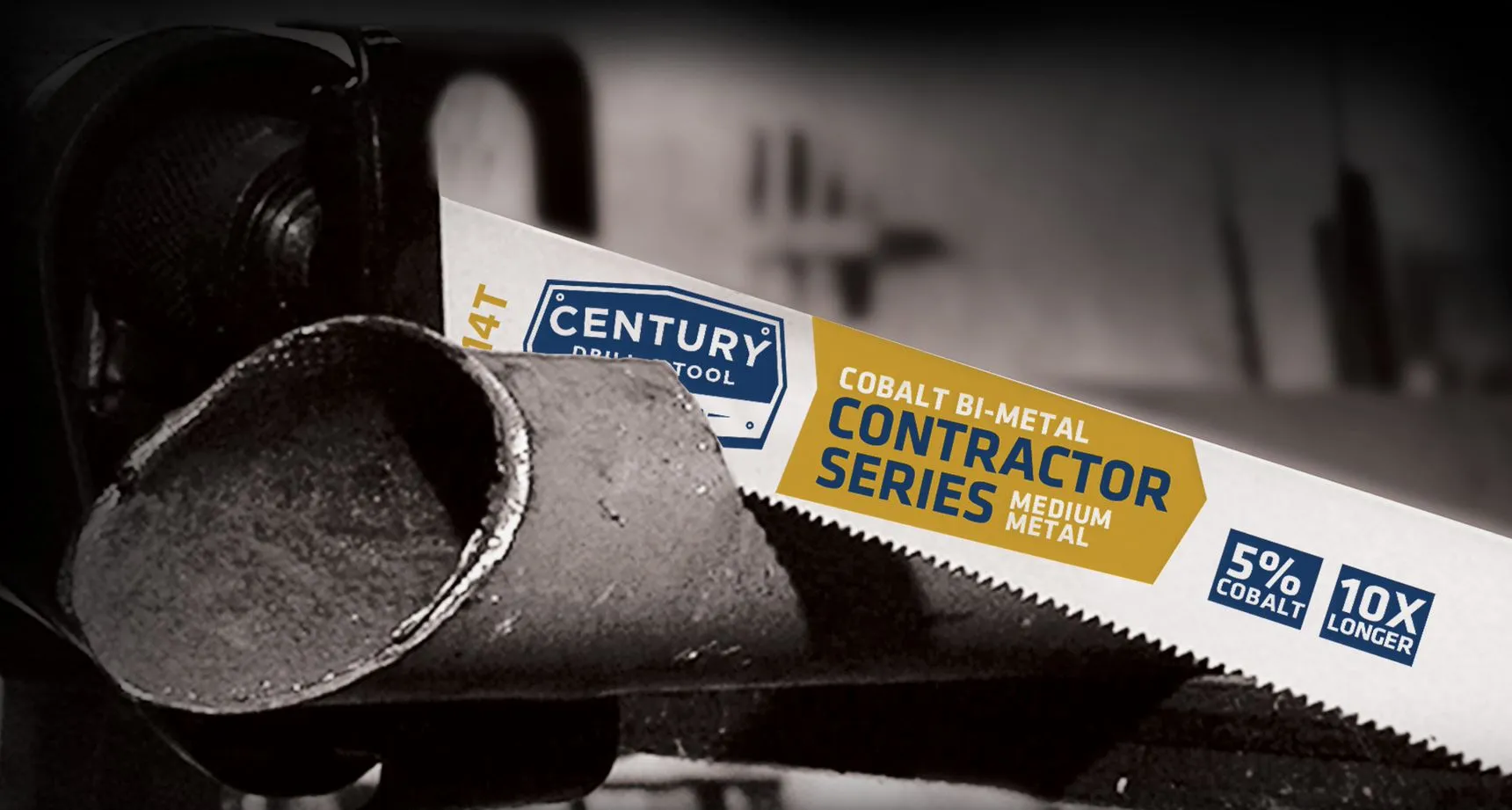 Century 4 Piece Contractor Series Reciprocating Saw Blade Set