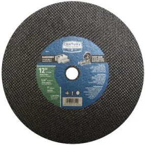 Century Drill & Tool 08512 Type 1A Masonry Abrasive Saw Blade ~ 1/8