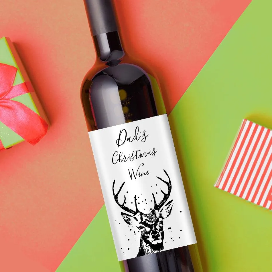 Christmas Wine Gifts - Dad's Christmas Wine