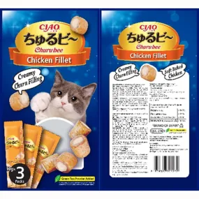 Ciao Cat Churu Bee Sasami Chicken 30g (10g x 3) (QSC-274)