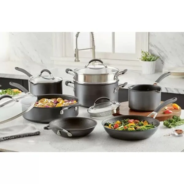 Circulon A1 Series With ScratchDefense 11 Piece Cookware Set