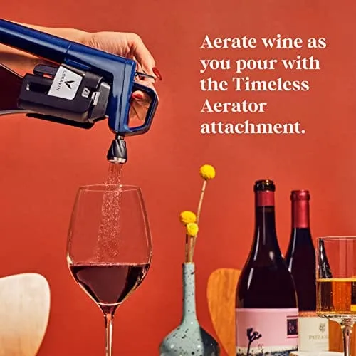 Coravin Aerator Attachment - Accessory for Coravin Wine by the Glass System and Wine Saver - Performs 60-90 Minutes Decant in Seconds