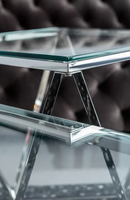 Cristallo Glass Coffee Table