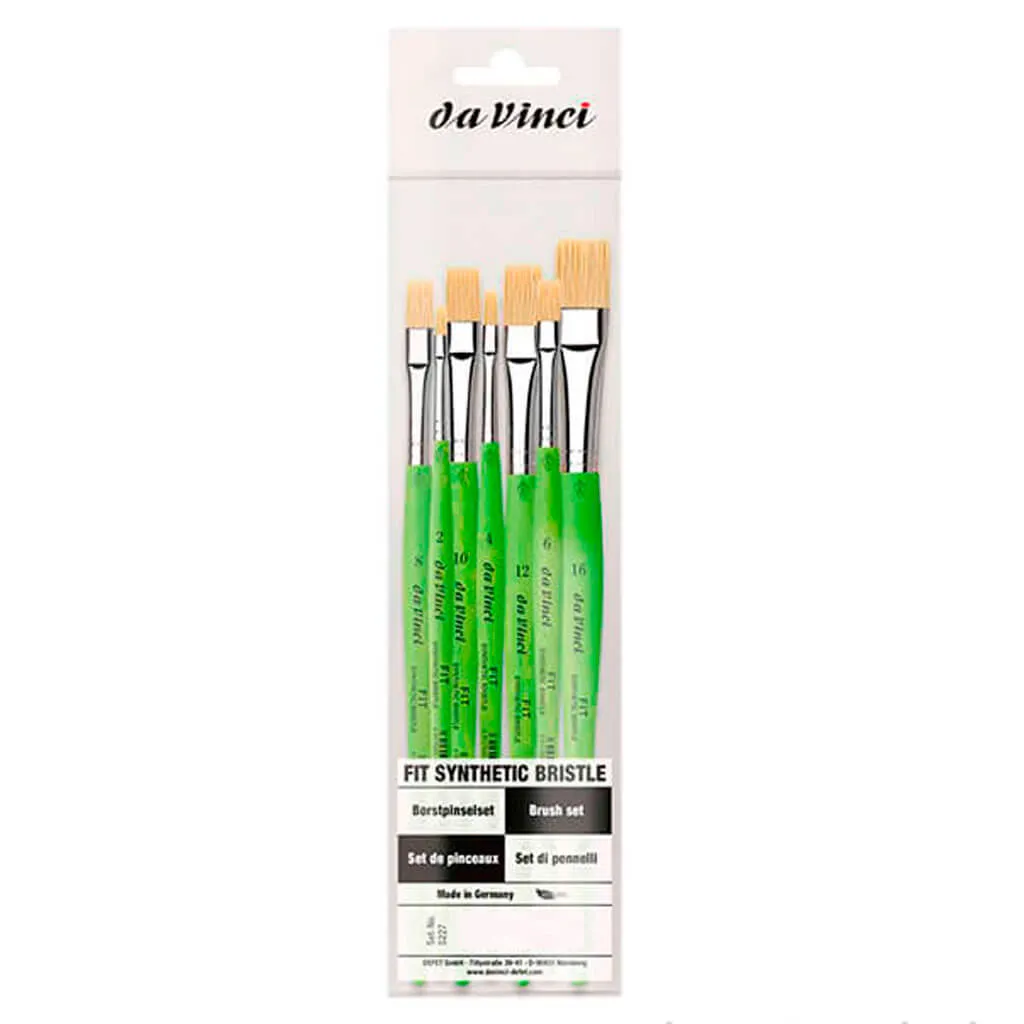 Da Vinci Series 379 Fit Synthetic Brush Set of 7