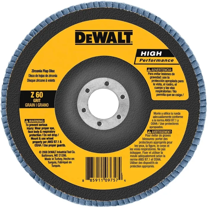 Dewalt DW8302 Flap Disc 4" Grit 60