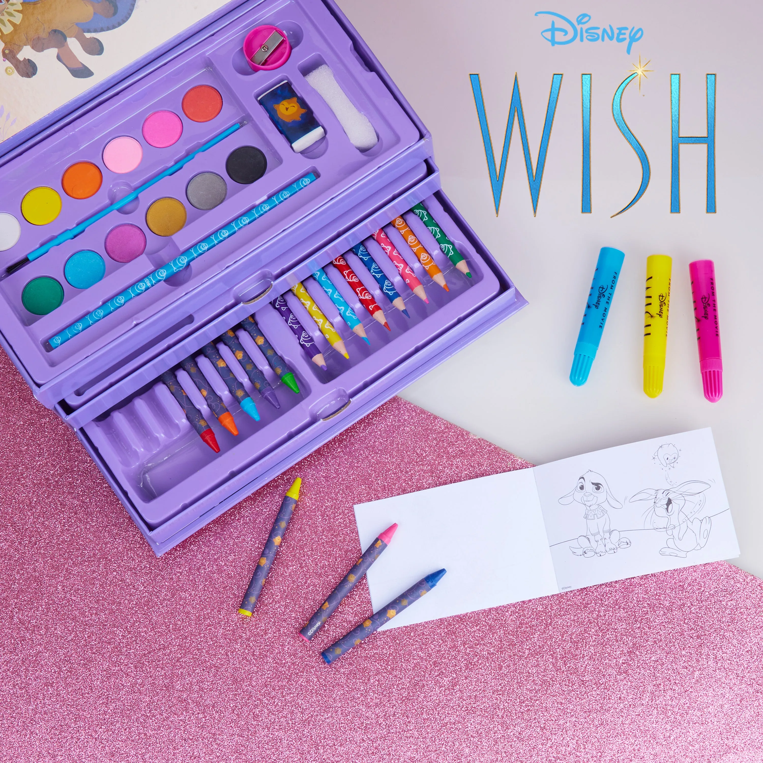 Disney Kids Painting Sets Art Supply Sets  - WISH