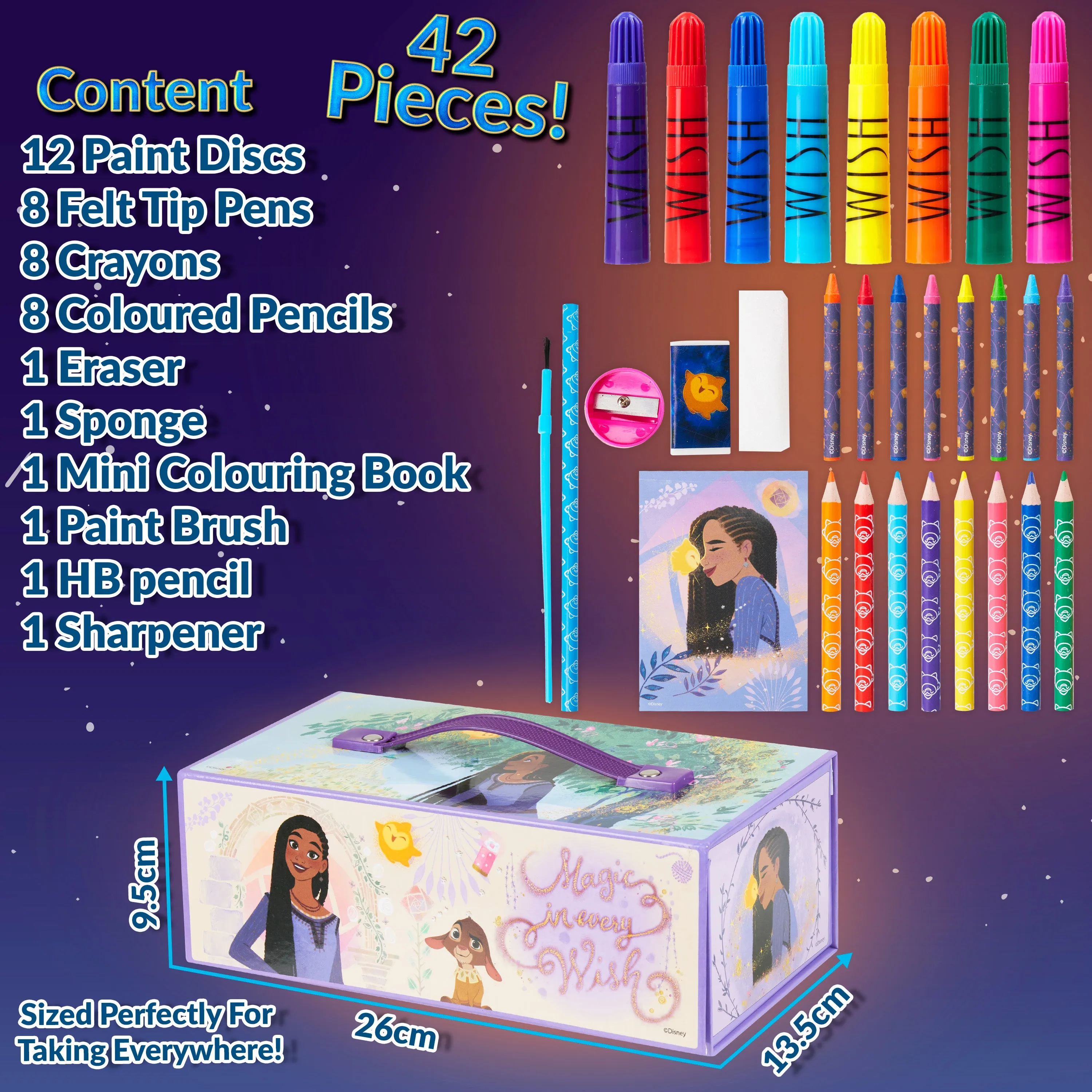 Disney Kids Painting Sets Art Supply Sets  - WISH