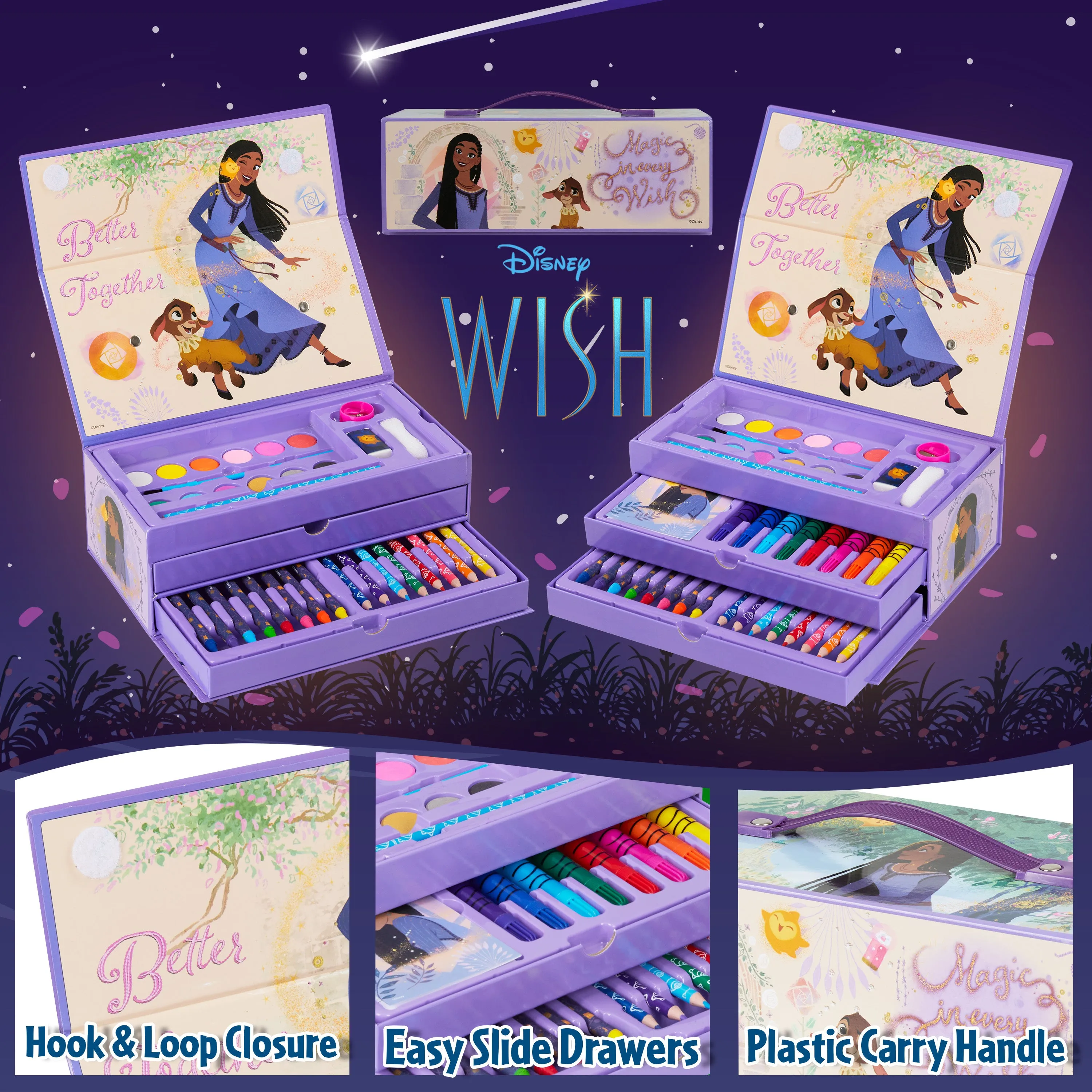 Disney Kids Painting Sets Art Supply Sets  - WISH