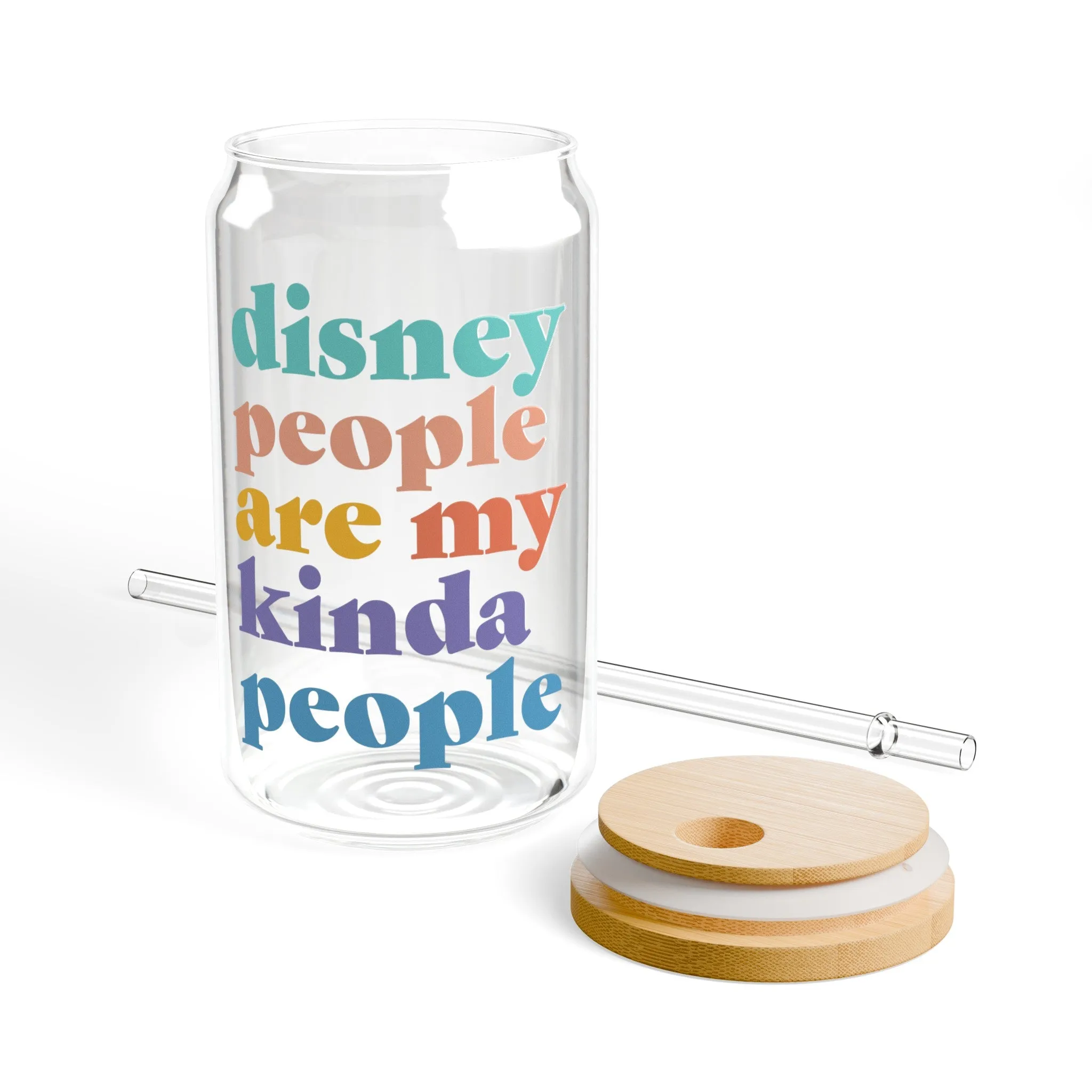 Disney People Are My Kinda People - Sipper Glass, 16oz