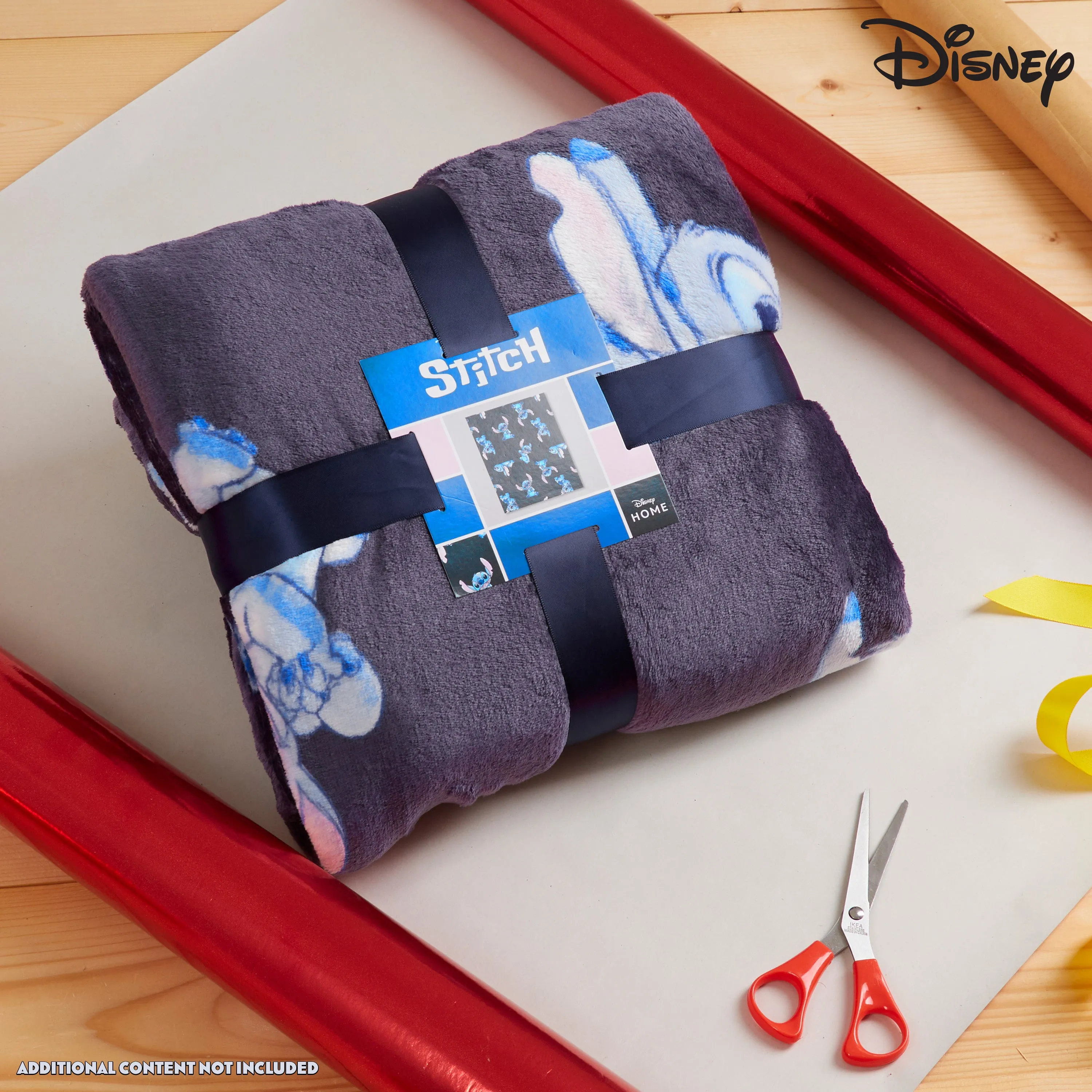 Disney Stitch Fleece Blanket Super Soft Blanket - Blue Stitch