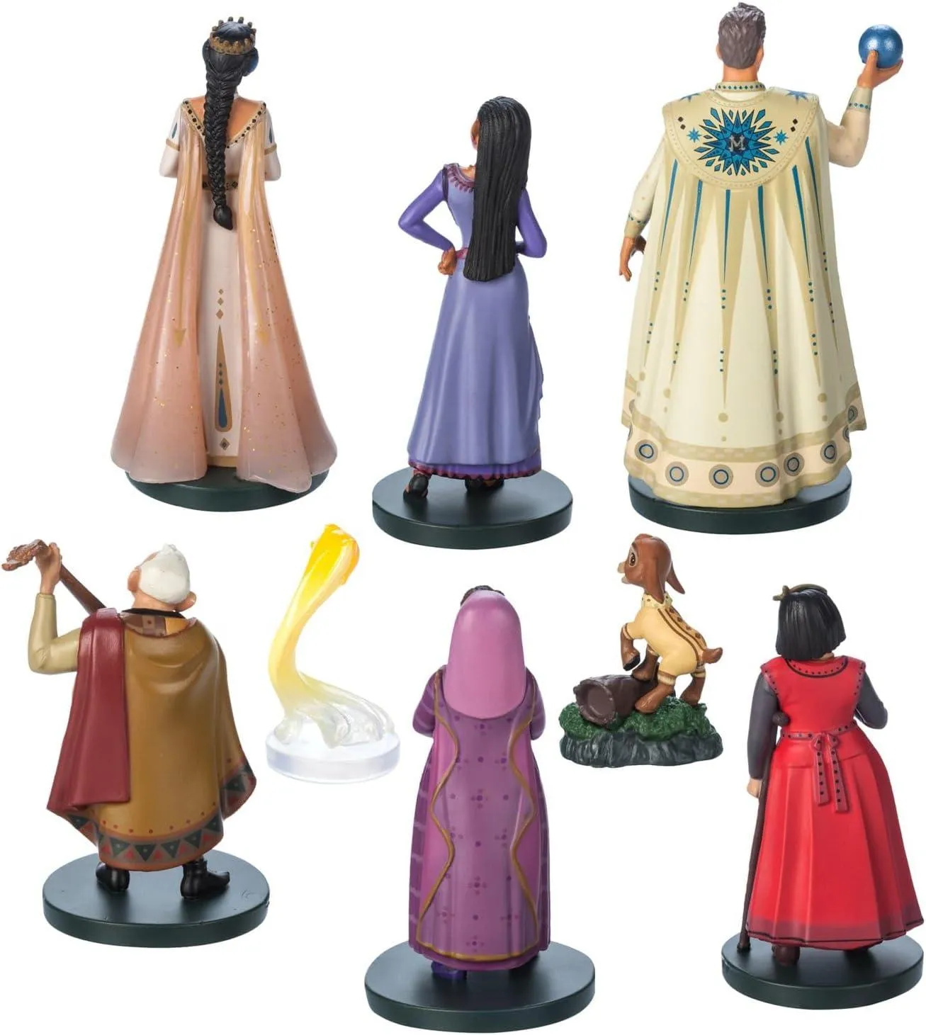 Disney Store Official Wish Deluxe Figurine Play Set – 8 Characters