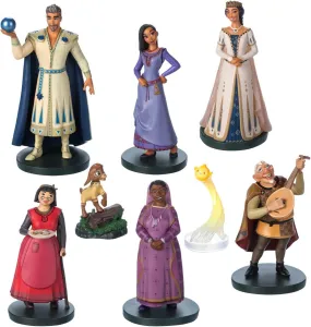 Disney Store Official Wish Deluxe Figurine Play Set – 8 Characters