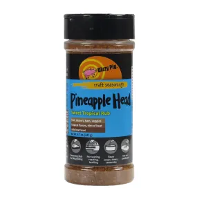 Dizzy Pig BBQ Company Pineapple Head Sweet Tropical Seasoning Rub 8.7 Oz Bottle