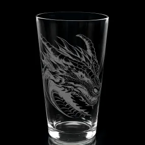 DRAGON Pint Glass by Lumengrave