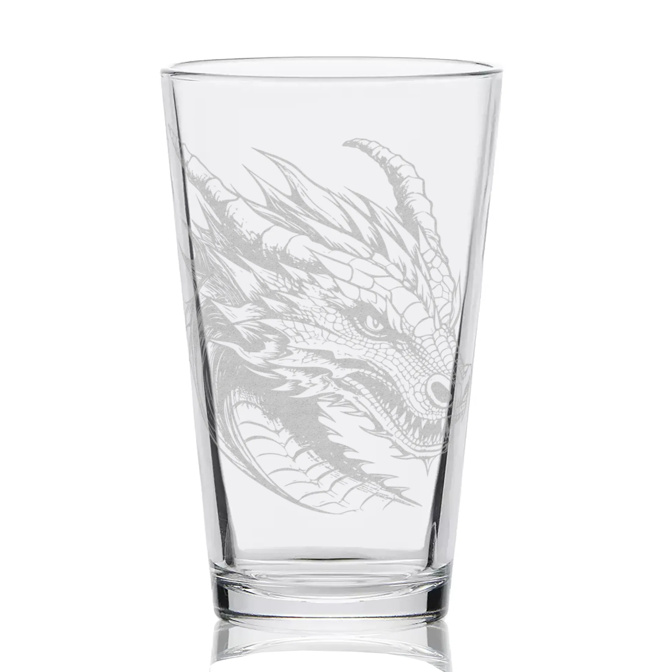 DRAGON Pint Glass by Lumengrave