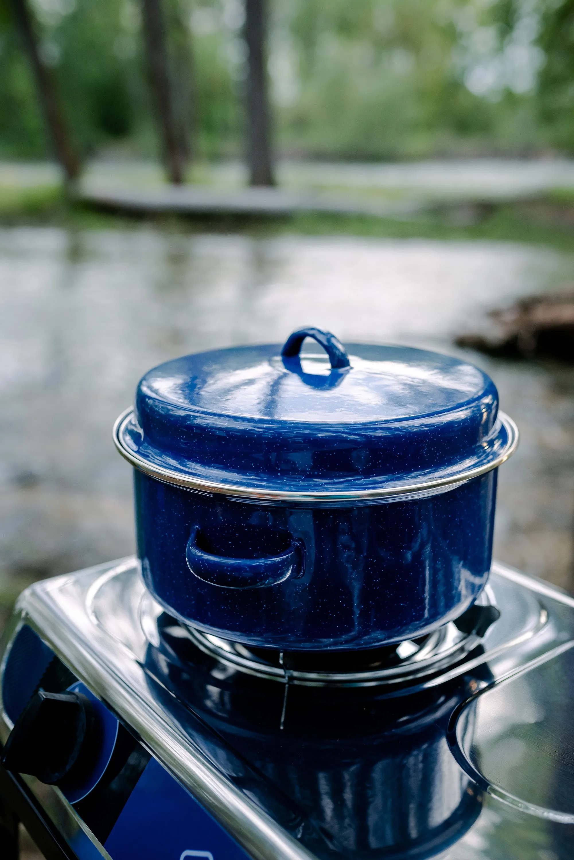 Enamel Cook Pot With Lid - 5 Quart