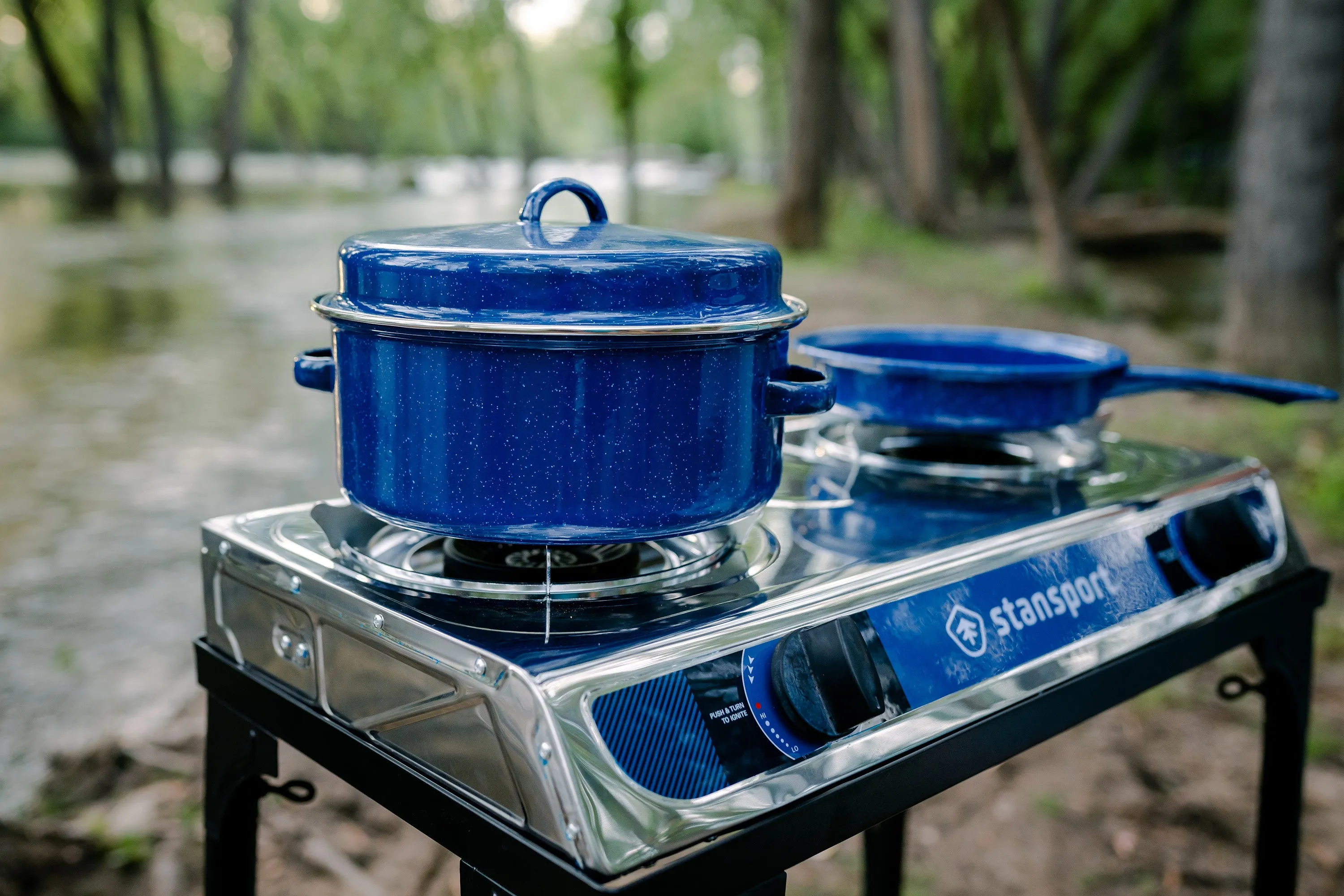 Enamel Cook Pot With Lid - 5 Quart