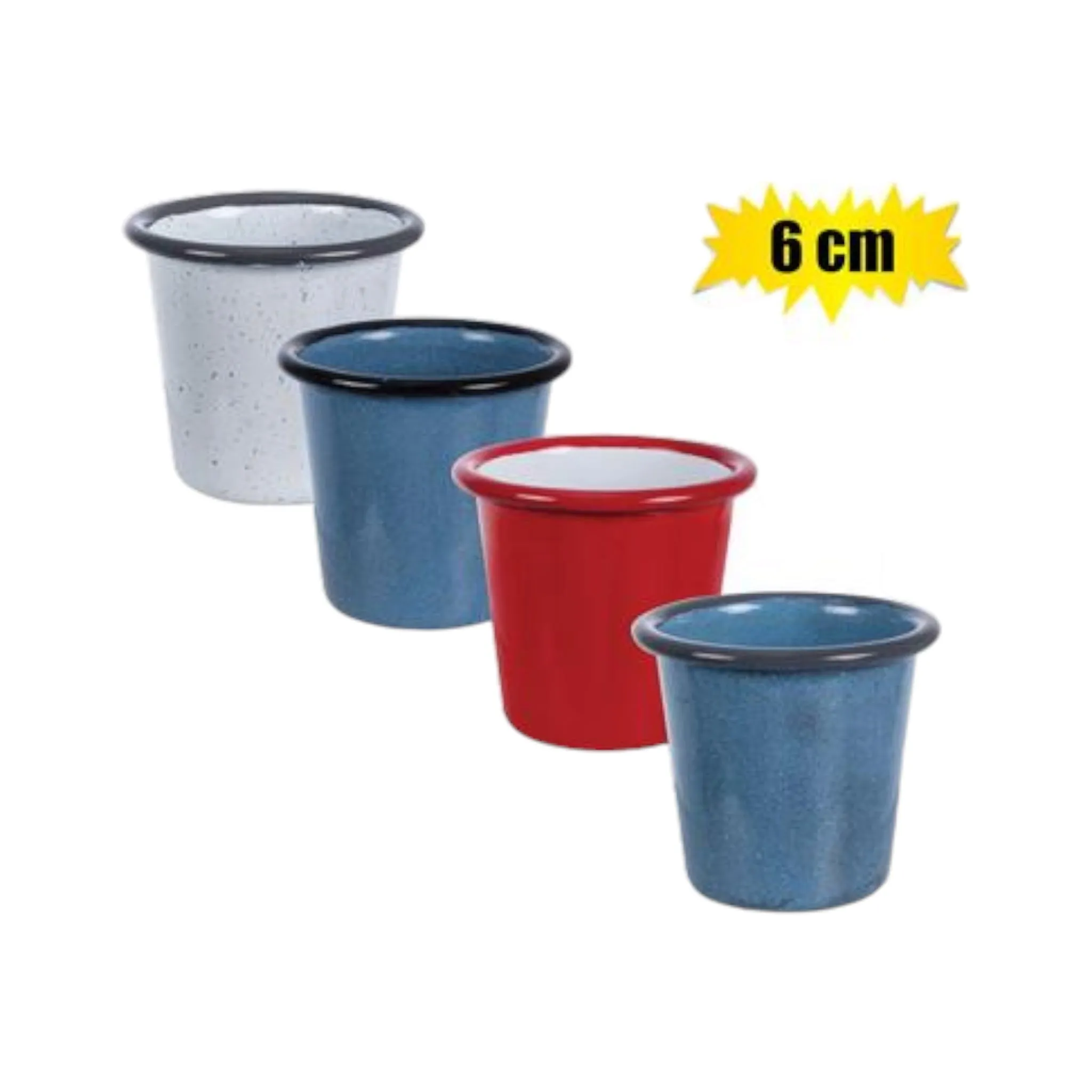 Enamel Tumbler Cup 6cm