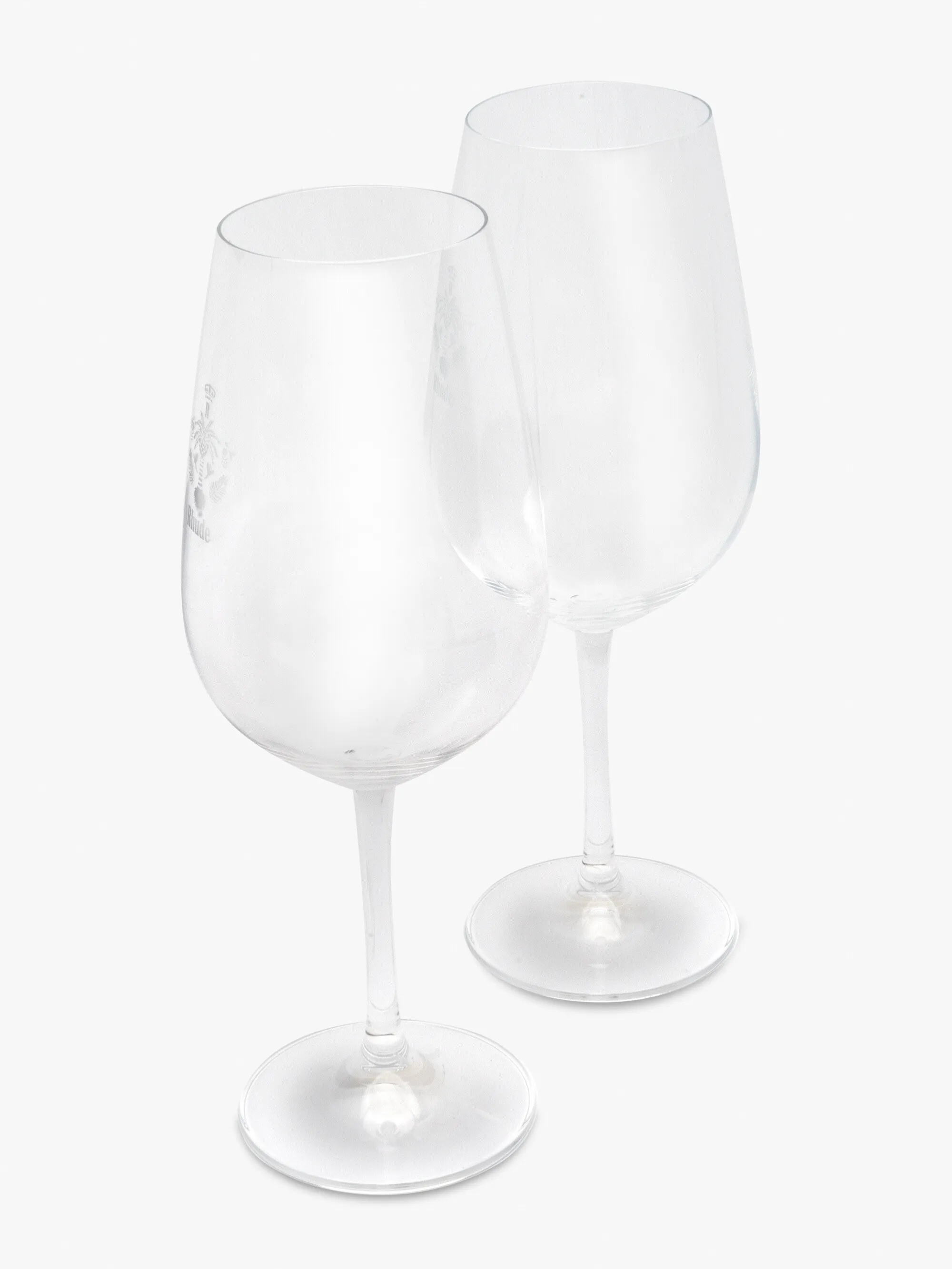 ENGRAVED WINE GLASS SET