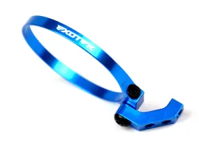 Exotek Racing #1718BLU Angled Clamp On Fan Mount (Blue)