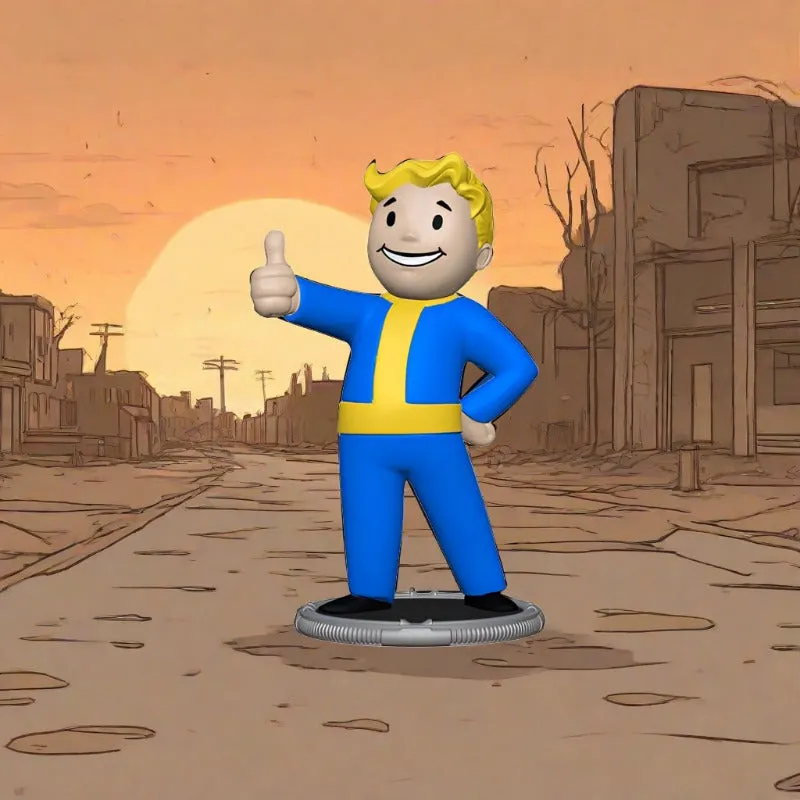 Fallout Mini Figure Vault Boy Thumbs Up 7 cm (2.7in)